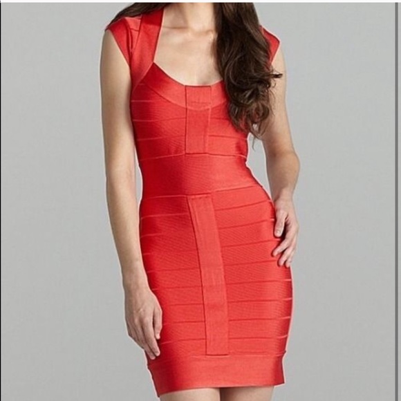 French Connection Dresses & Skirts - Red Bandage French Connection Dress